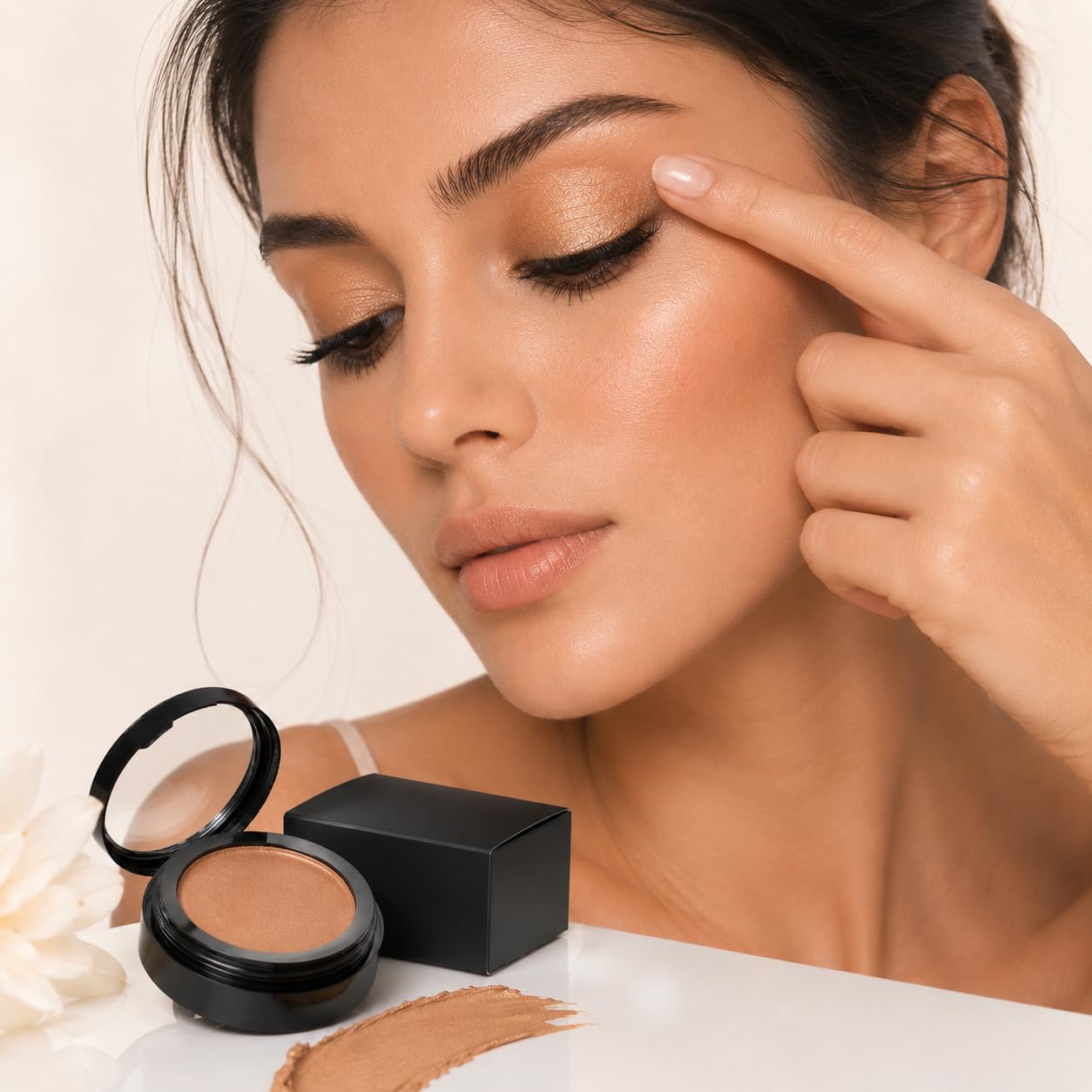 Vegan Krem Göz Farı - No. 308 | Temiz Içerik, Uzun Süre Kalıcı & Mono Cream Eyeshadow