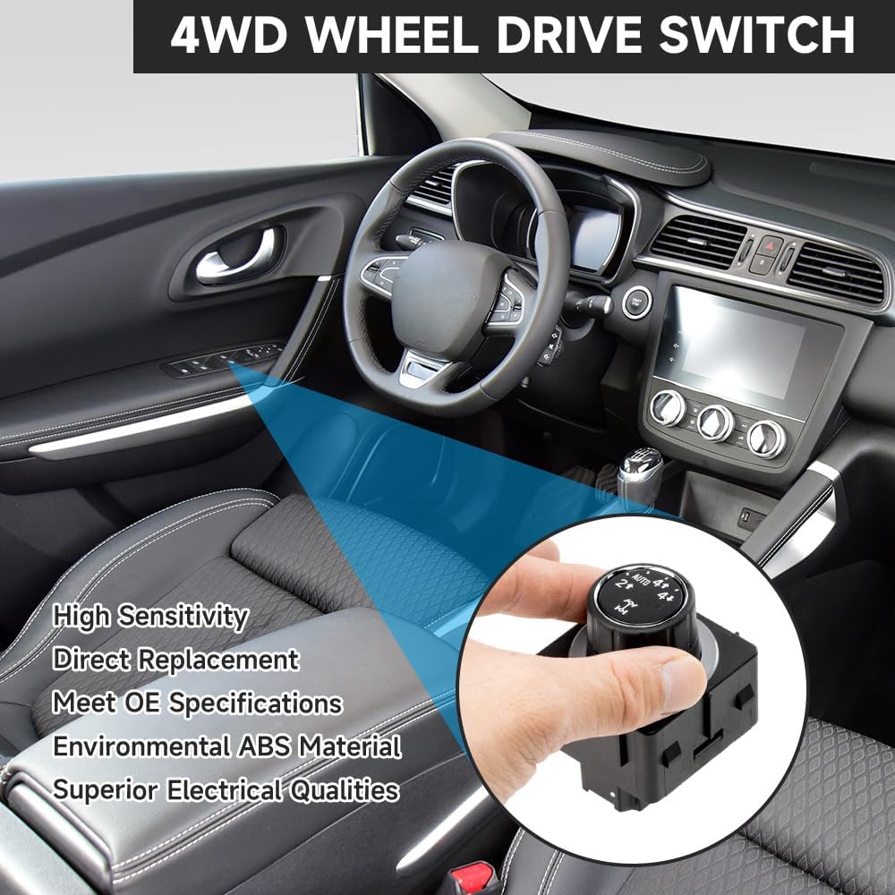 comparing 4WD Switch For Tahoe: Tested Gear Shift… ⁤Perfect fit!