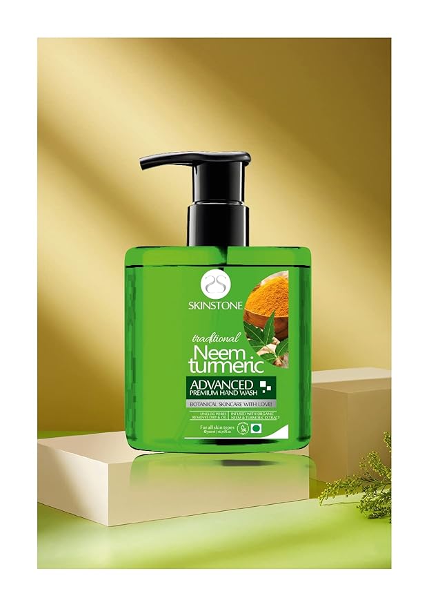 Buy SKINSTONE TRADITIONAL NEEM TURMERIC HANDWASH 500ML Online at Low