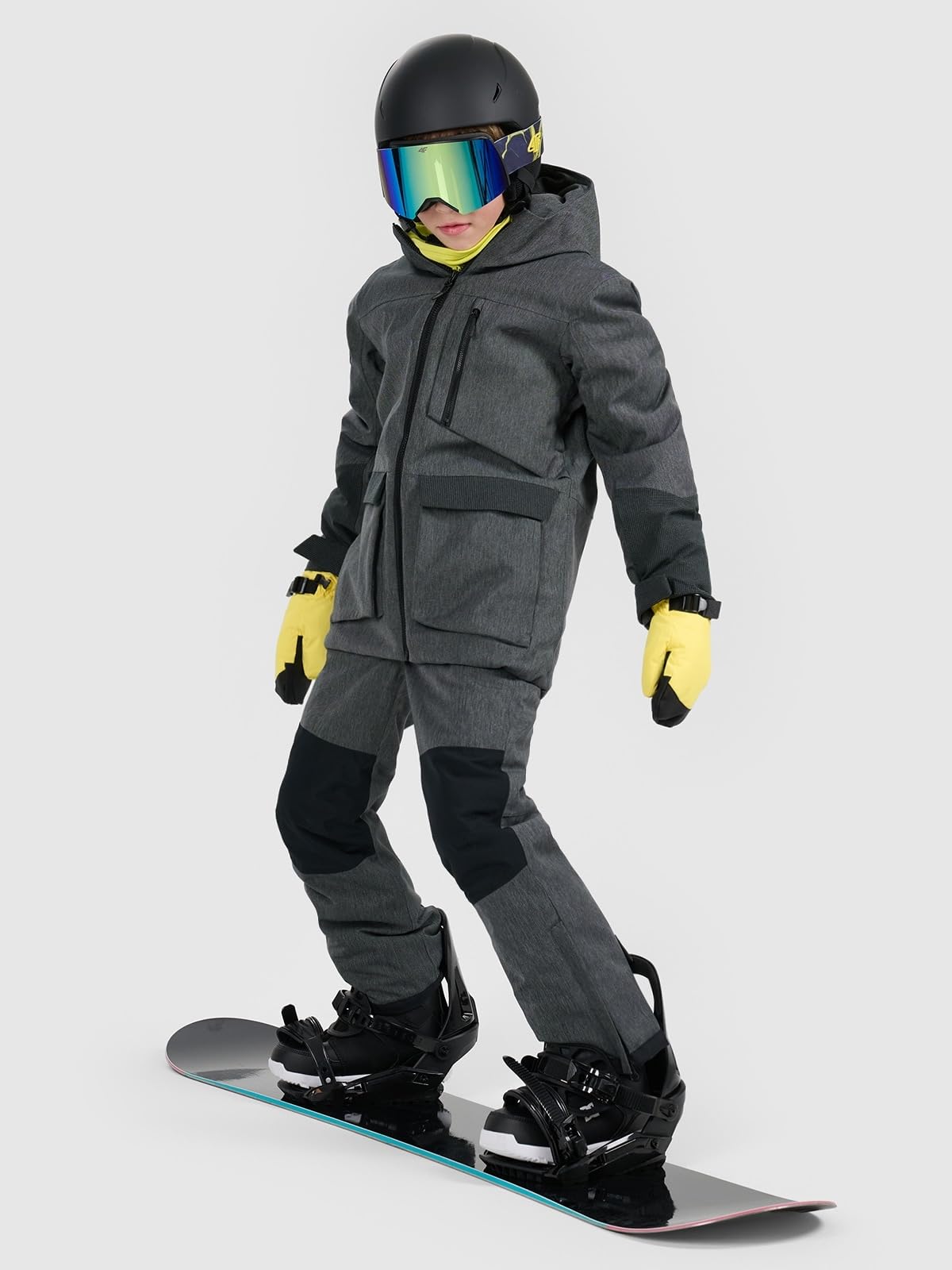 4F Kurtka snowboardowa membrana 10000 dziecięca