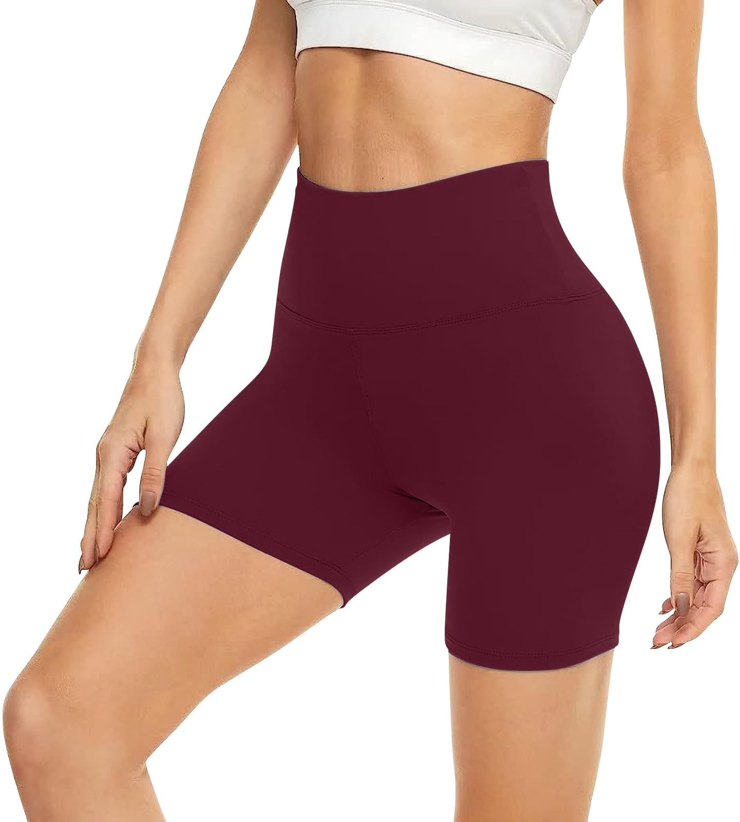 Womens Shorts Casual,2024 Summer High Waist Sports Running Shorts Women's New Fitness Training Yoga Shorts
