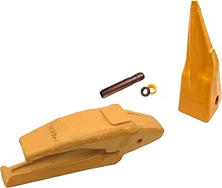 Weld-on Excavator Bucket Shank, Tiger Rock Tooth and Pin - 6I-6354, 1U-3352TL - fits 1.5