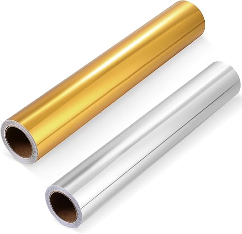 Frienda 2 rollos de vinilo permanente de 12 pulgadas x 15 pies, fácil de cortar y desmalezar para planchar sobre vinilo resistente a la intemperie,