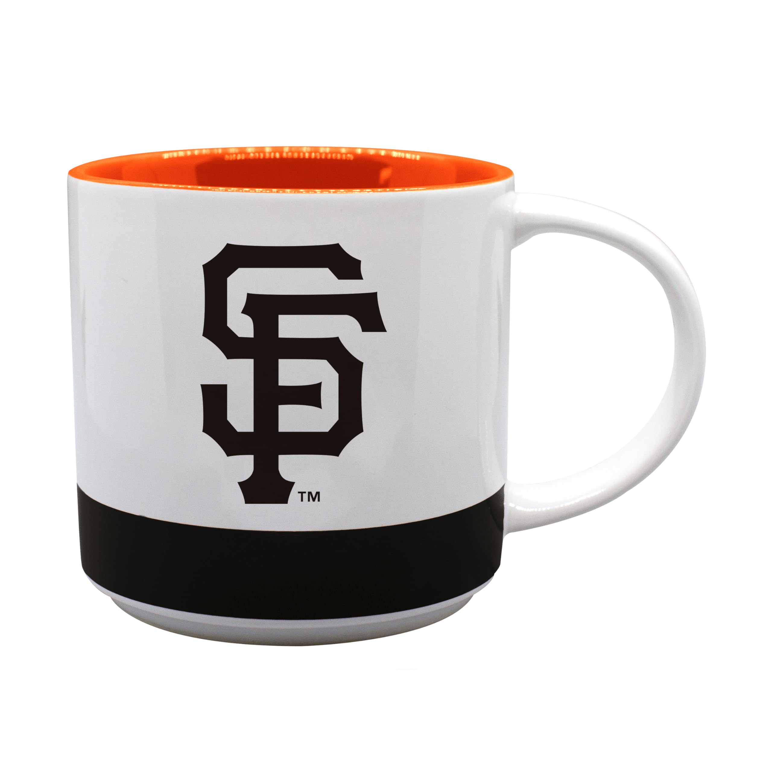 Amazon.com: logobrands Extra Large 16oz Two Tone Coffee Mug