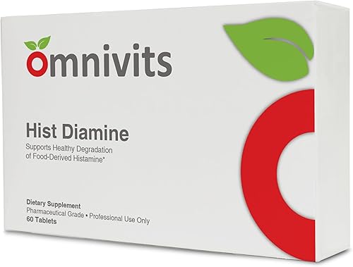 Miniatura 1 de Omnivits Hist Diamine  Bloqueador de histamina  Suplemento para apoyar la degradación saludable de la histamina derivada de alimentos  Fórmula de
