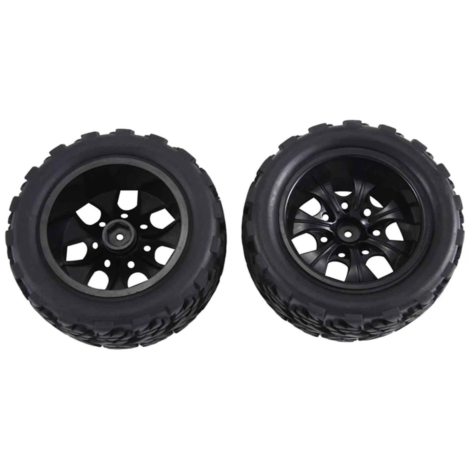 para Traxxas para Rustler para VXL para Redcat 1/10 Ruedas Neumáticos Hexagonales 12Mm 2Wd 4X4 RC Modelo Camión Accesorio Reemplazo Modificado