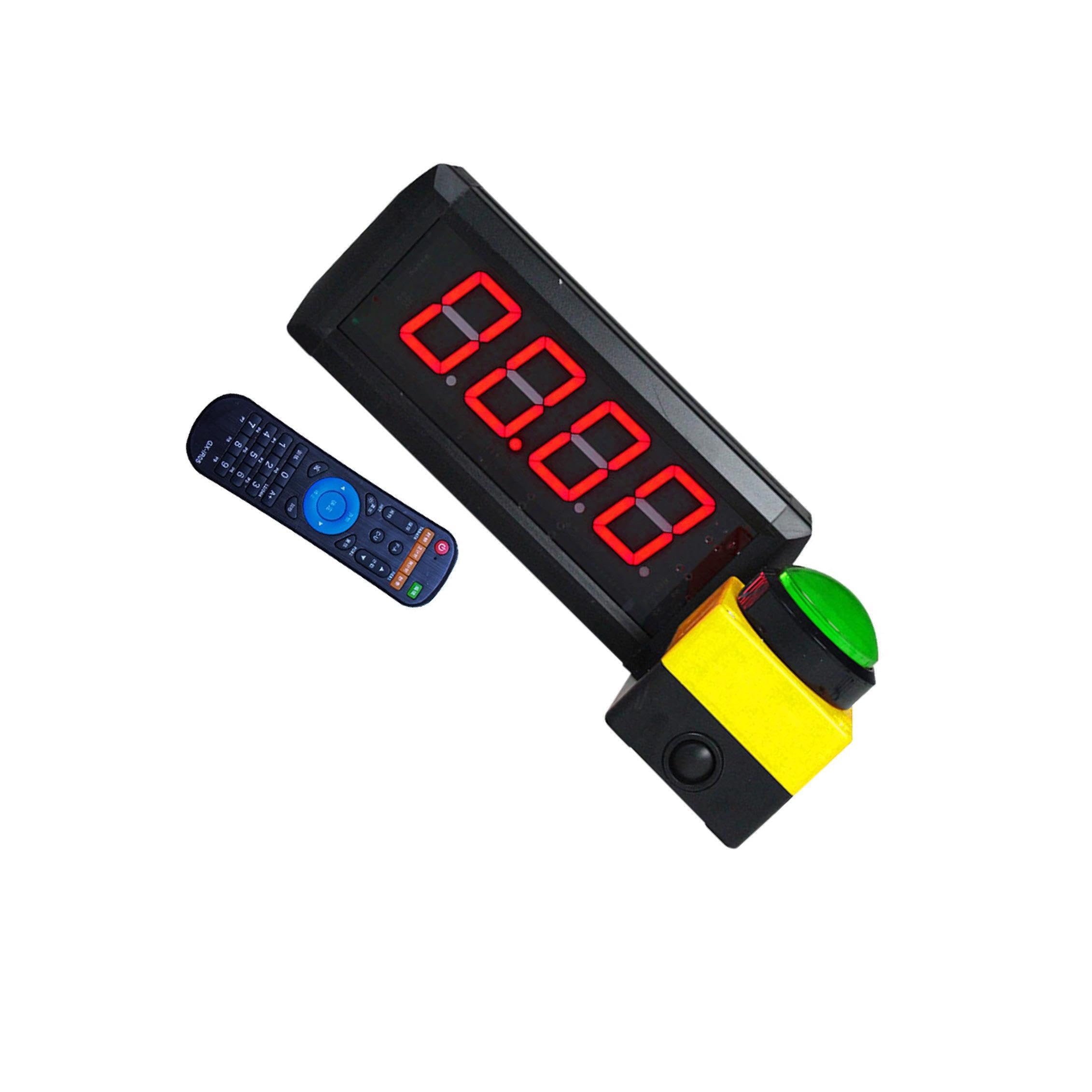 Tragbare Zeitschaltuhr aus Aluminiumlegierung mit LED Anzeige für Werbeveranstaltungen. Großer digitaler Timer mit LED, 10 Sekunden Challenge usw.