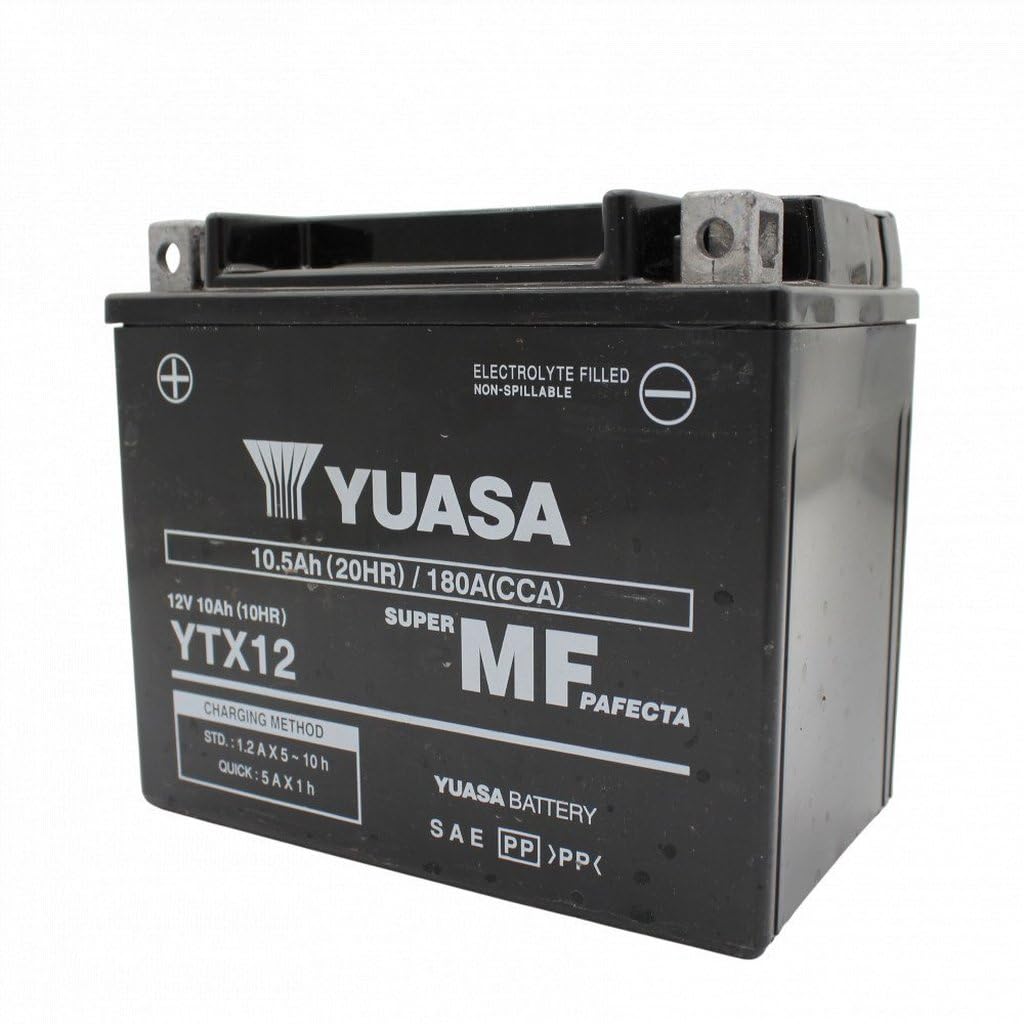 Yuasa YTX12 batteria moto 12V precaricata sigillata