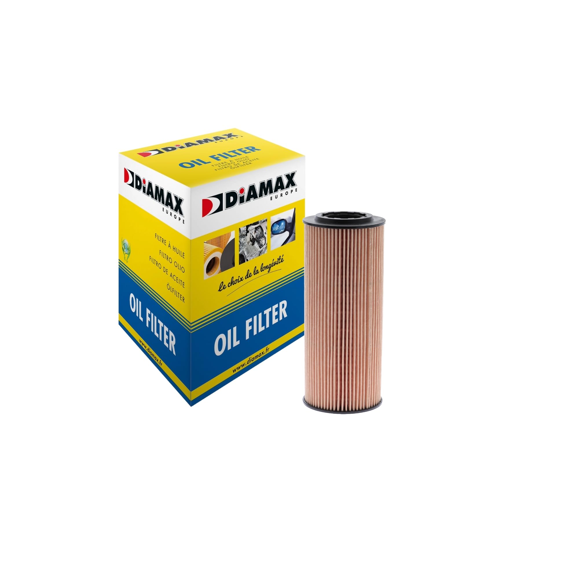 DIAMAX Filtro olio Cartuccia filtro DL1030 Compatibilità con BMW 3 Sedan E90 3 Sedan E46 1 Hatchback E87 5 Sedan E60 3 Touring E91
