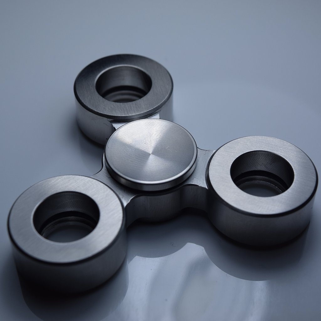 The Stainless Steel Fidget Spinner on The Market