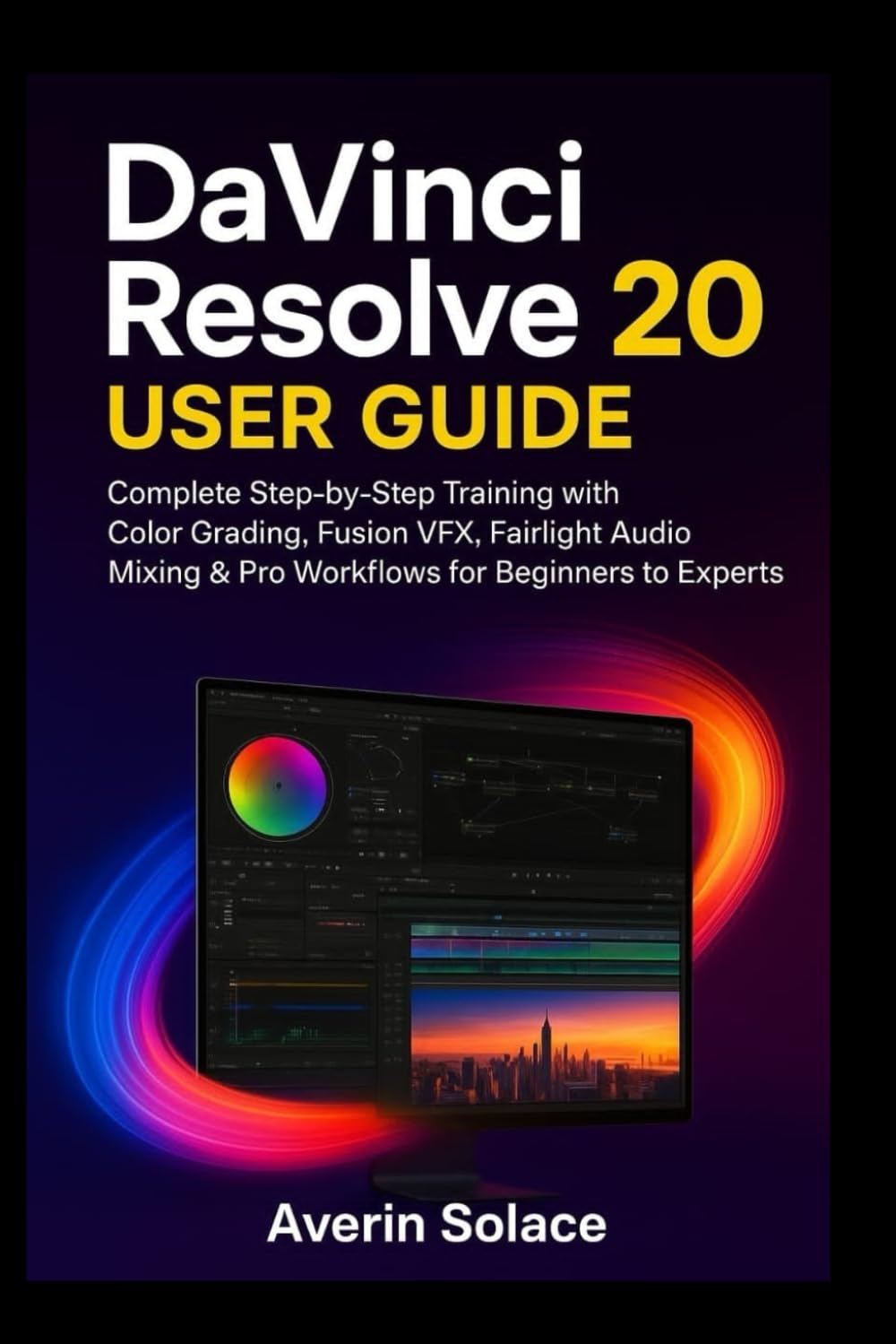 DaVinci Resolve 20 User Guide: Complete Step-by-Step Training with Color Grading, Fusion VFX, Fairlight Audio Mixing & Pro Workflows for Beginners to Experts