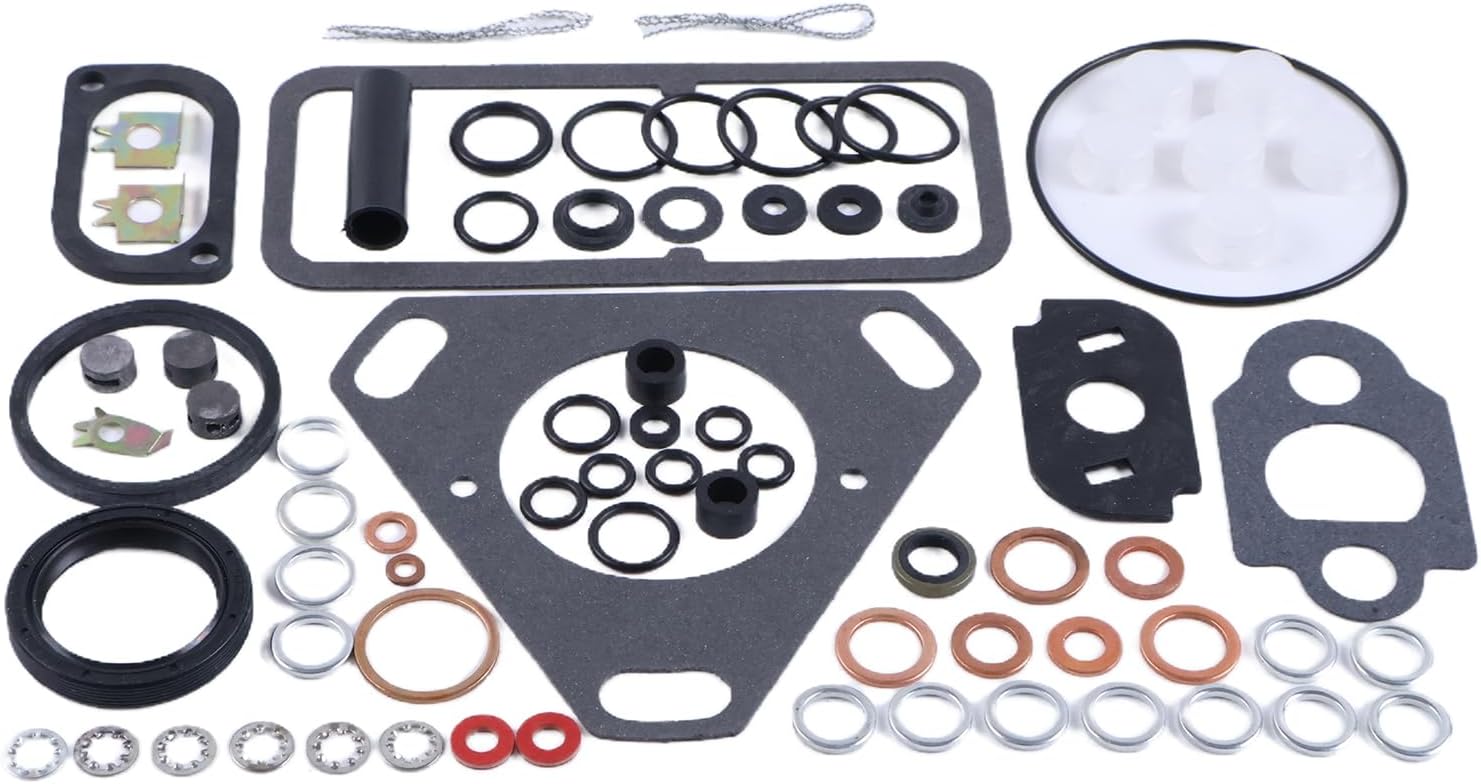 Fuel Injector Pump Repair Kit 7135-70 compatible with Ford 2600 3000 3600 4000 compatible with Massey Ferguson 130 158 275 290 298 350