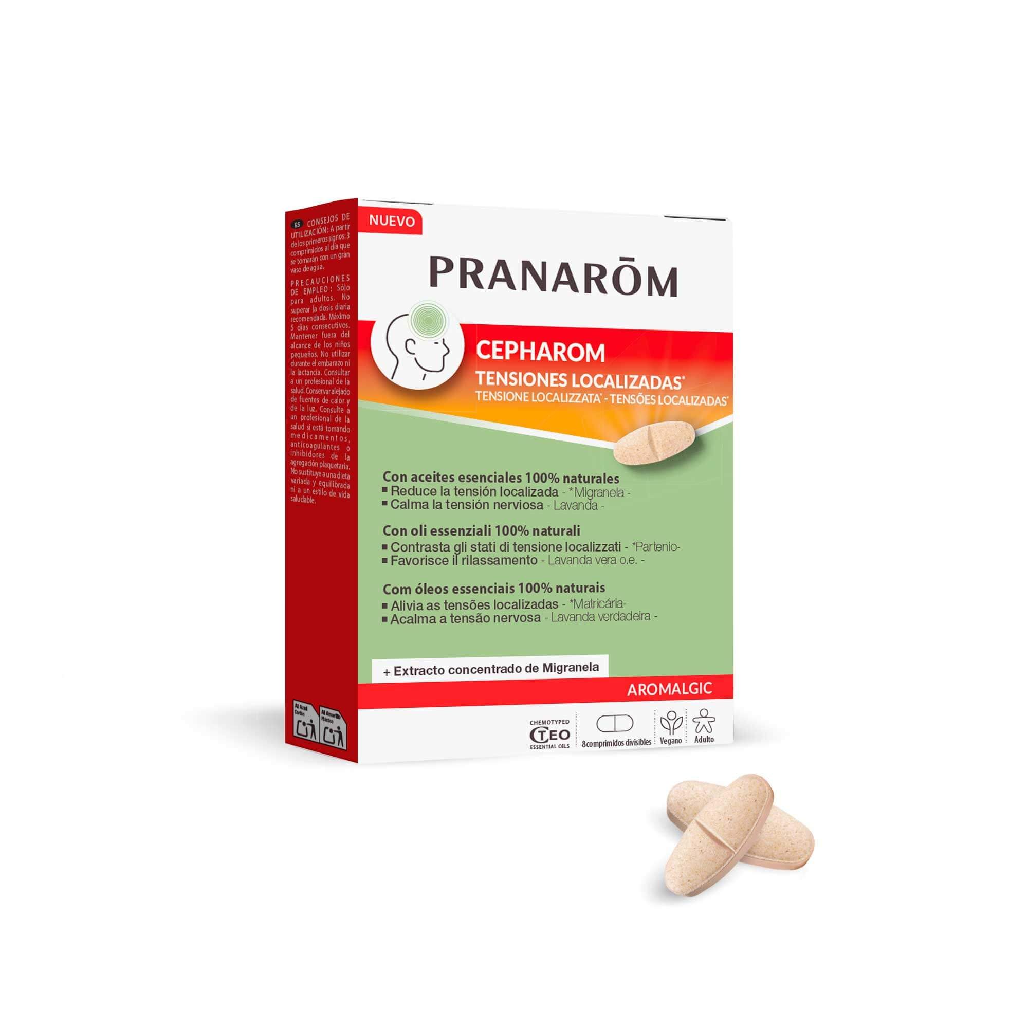 PRANAROM - Aromalgic - Cepharom - 8 Comprimidos