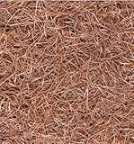 Home and Country USA Premium 1 Pound Pine Straw Mulch for Landscaping, Organic Material Made from Authentic Pine Needles Ideal for Gardening, Soil Moisture Retention.