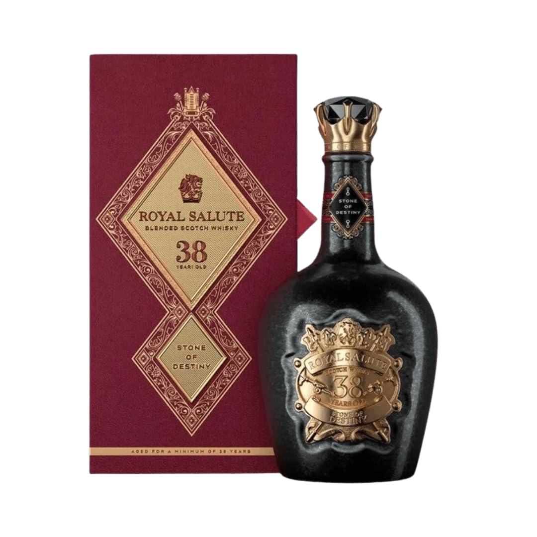  Salute 38年 ストーン・オブ・デスティニー Whisky Royal Salute 38 Anos Stone Of Destiny 500ml | Amazon.com.br