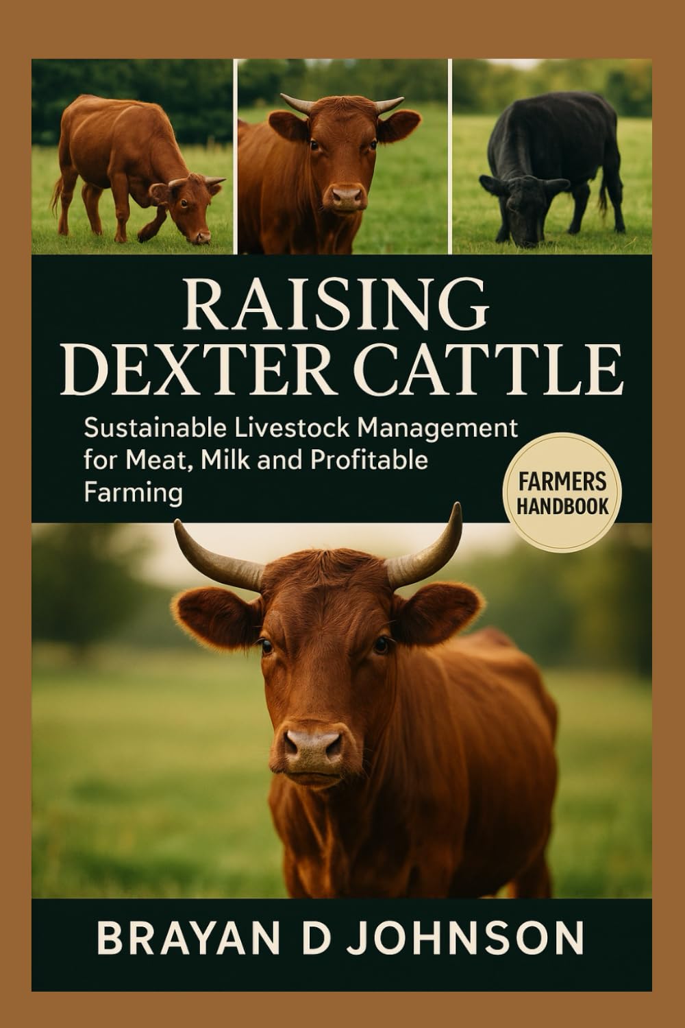 RAISING DEXTER CATTLE: Sustainable Livestock Management for Meat, Milk and Profitable Farming