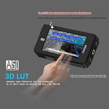 FOTGA DP500IIIS A50TL 5インチFHD フィールドモニター Amazon.com : FOTGA A50TL 5inch FHD IPS DCI-P3 Wide Color