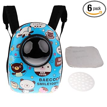 GIANTE Fashion Pet Cat Dog Travel Backpack Astronaut Capsule Carrier Bear