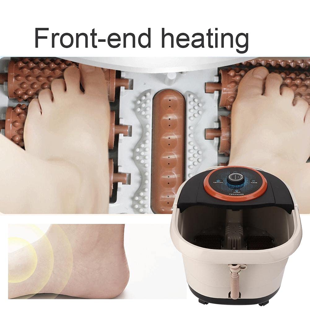Fußbad Massagegerät mit Heizung, Thermisches Fußpflegegerät 220 V, Fußmassagegerät zur Entspannung & Wellness Geschenk