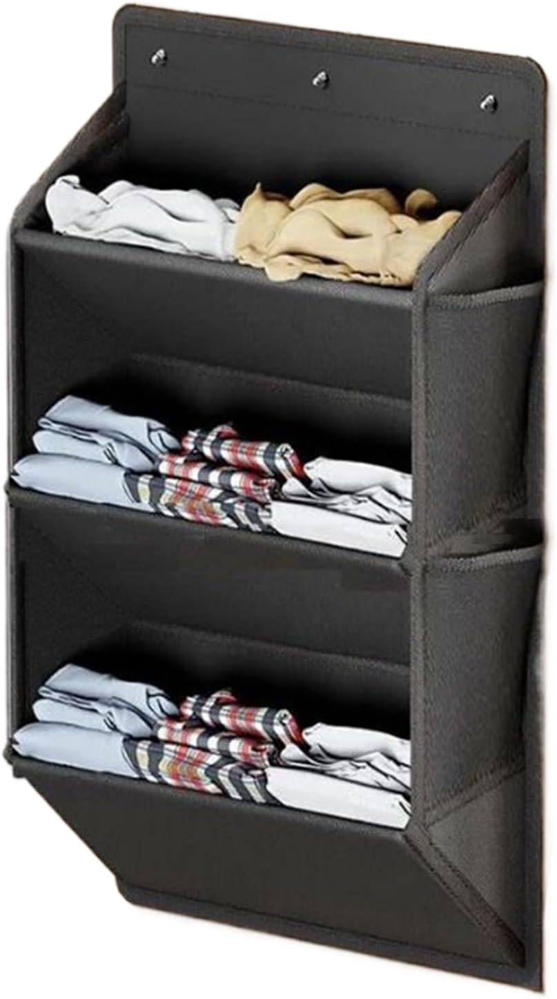 Rv Shoe Storage | 3-Tier Vertical Organizer - Rv Wall Storage,for Narrow Space Saving Organization Home Travel Over The Door