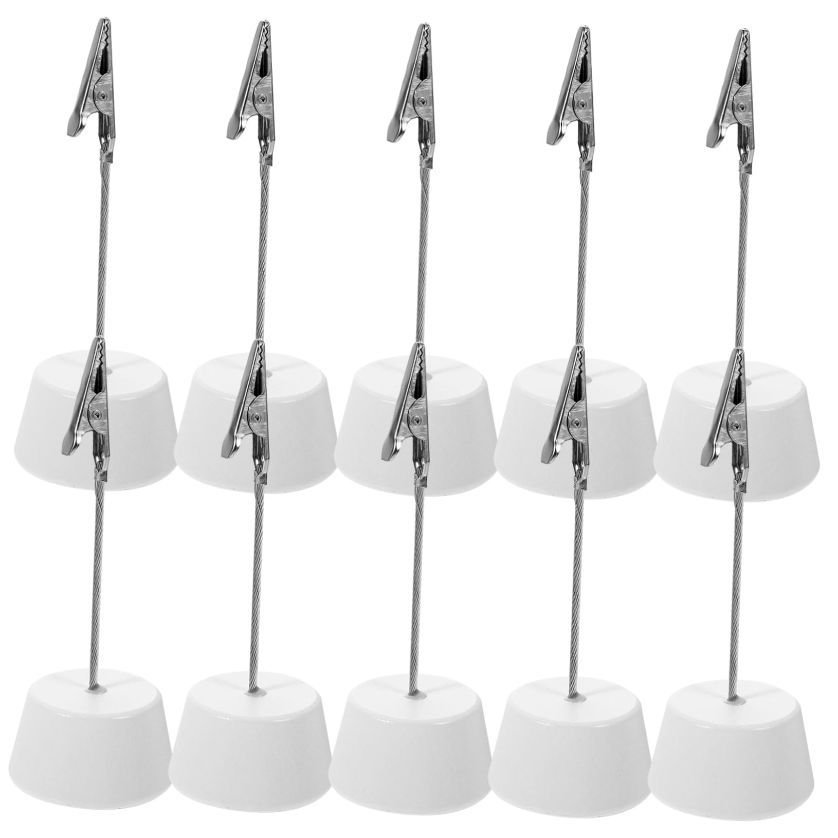 Muteitt 2-tlg. Memo Clip Set - Retro Holz Kartenhalter Für Fotos & Notizen 4,7x4,1cm