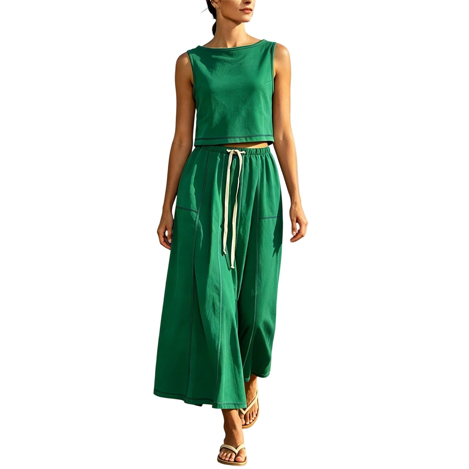 Elegant Long Skirt for Formal Wear Matching Two Piece Outfit