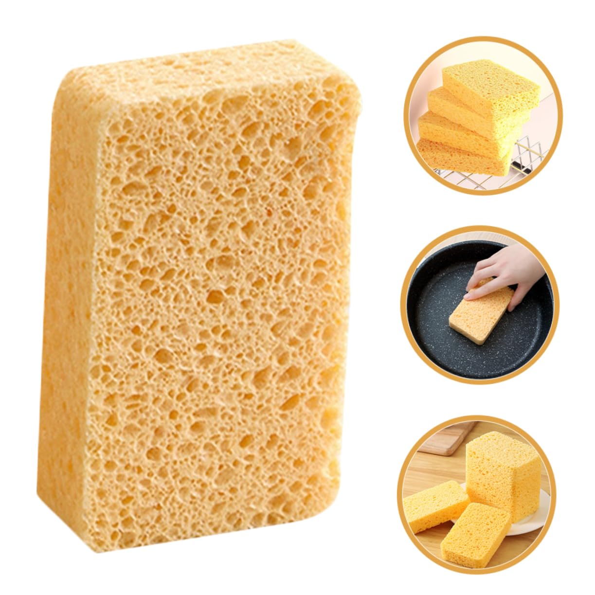 Cabilock 18piezas Esponjas De Limpieza para Cocina Esponjas Multiusos para Lavar Platos Fregaderos y Utensilios Material Resistente y Duradero para Uso Diario Hogar