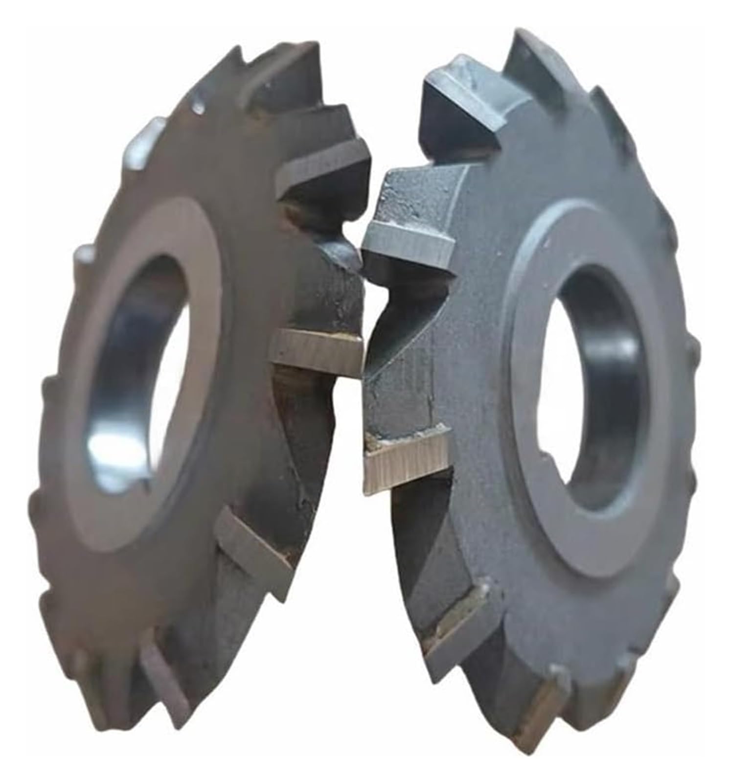 Fresa trapezoidal con ranura en V de 100 mm de diámetro exterior, de carburo de 90 grados, de doble ángulo, for engranajes evolventes, 1 pieza(100mmx12mmx32mmx60)