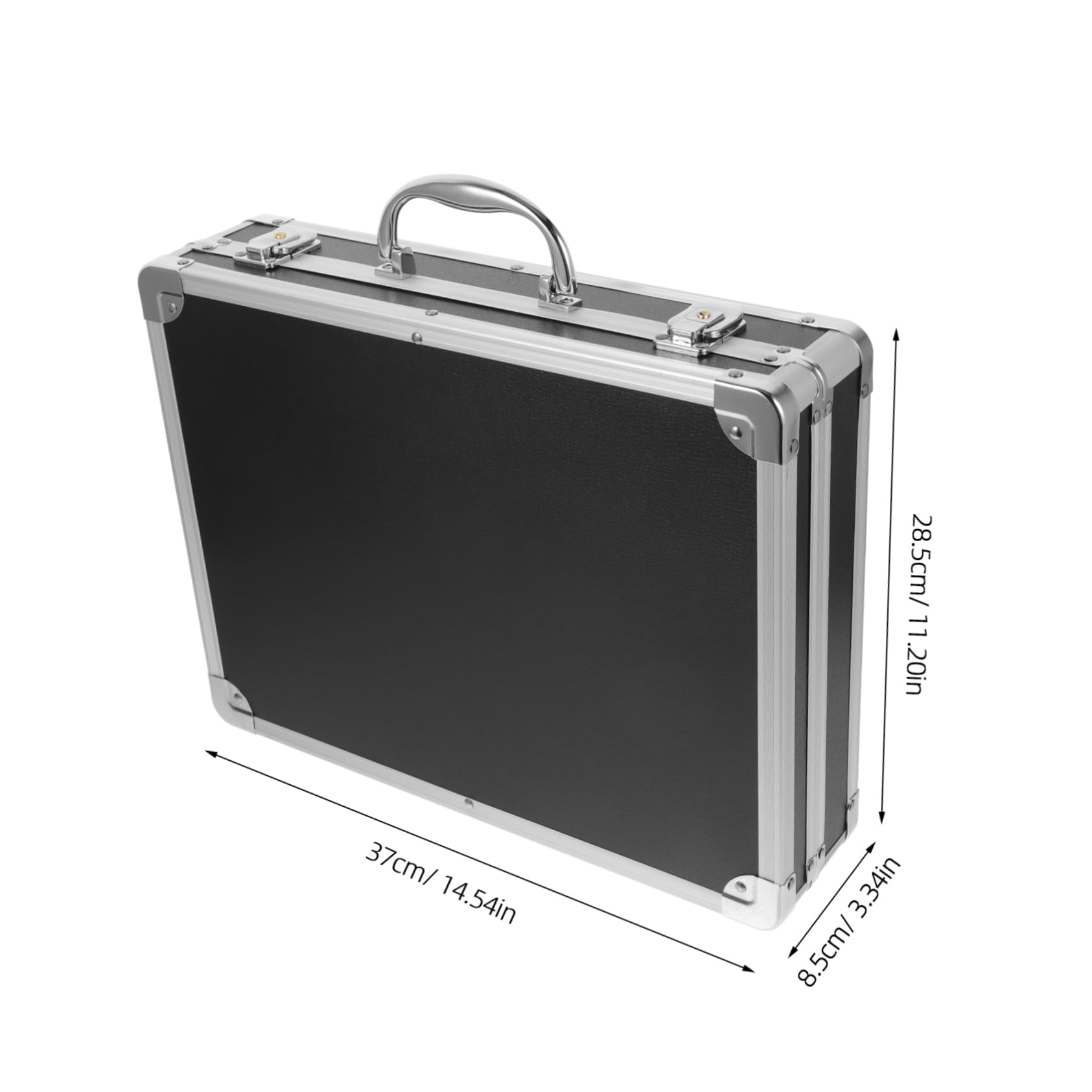 Lurrose Skrzynka Narzędziowa Aluminiowa Twarda Walizka Na Narzędzia Przenośny Organizer Na Narzędzia Aluminiowa Skrzynka Narzędziowa Przenośne Skrzynki Narzędziowe Podręczna Teczka