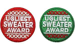 Hilarious Christmas Patches: The Perfect Ugly Sweater Prize!