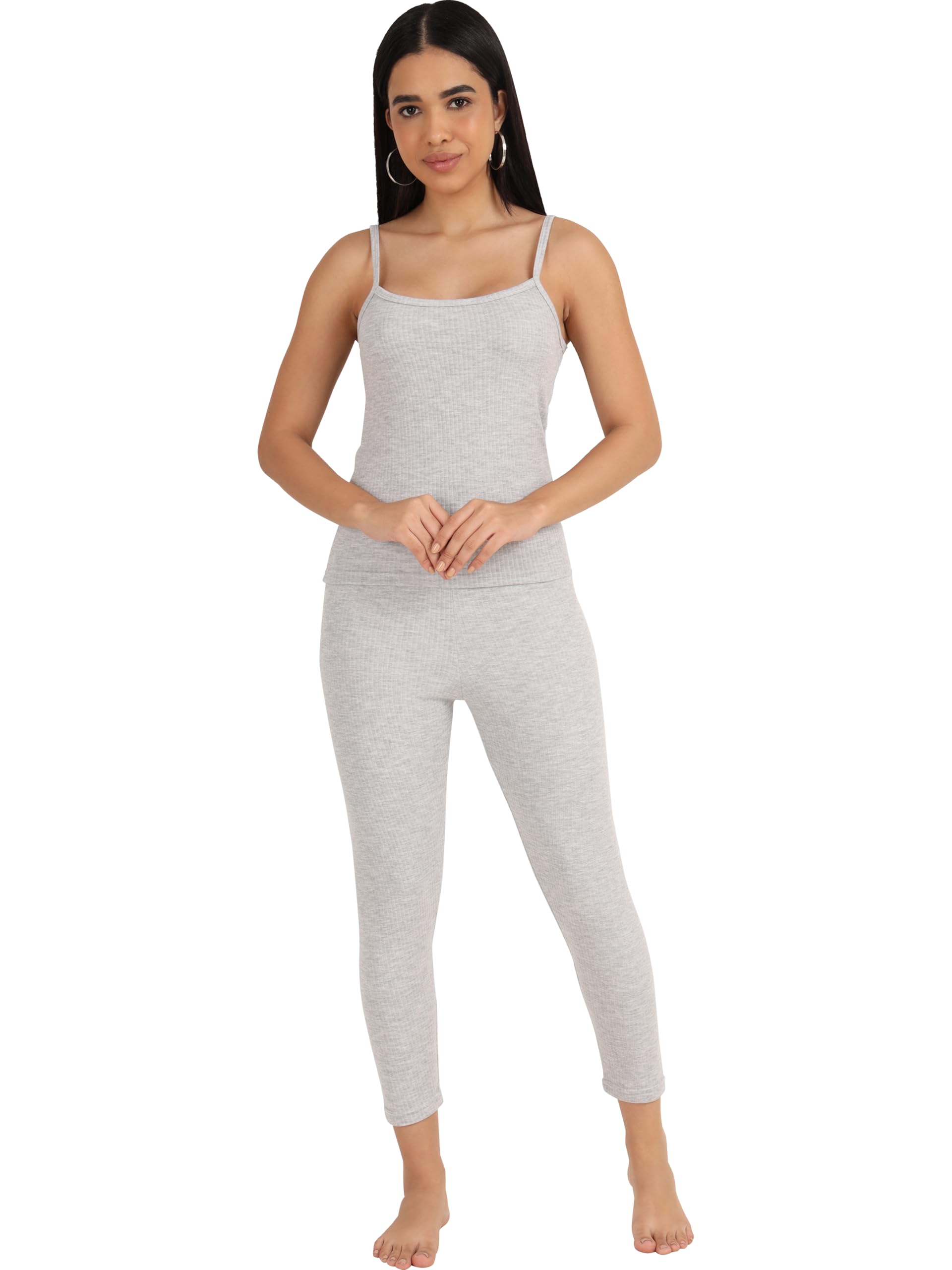 selfcare Women's Poly Cotton Warm Thermal Top and Pyjama Set (Pack of 1)-picture-19
