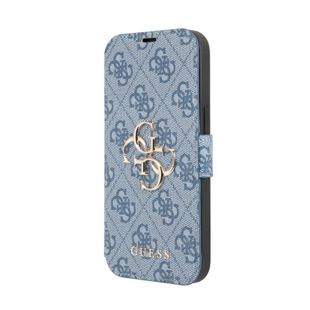 Guess GUBKP13L4GMGBL Hülle für iPhone 13 Pro / 13 6,1" blau buchen 4G Big Metal Logo