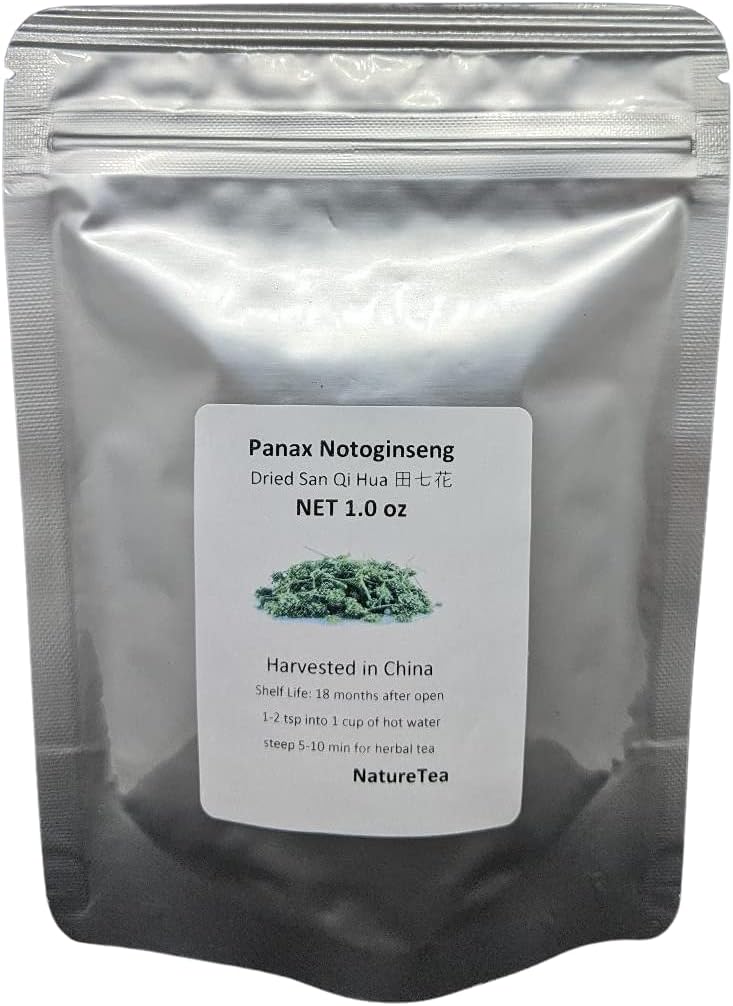 Panax Notoginseng Flower - Dried San Qi Hua from 100% Nature (8 oz)