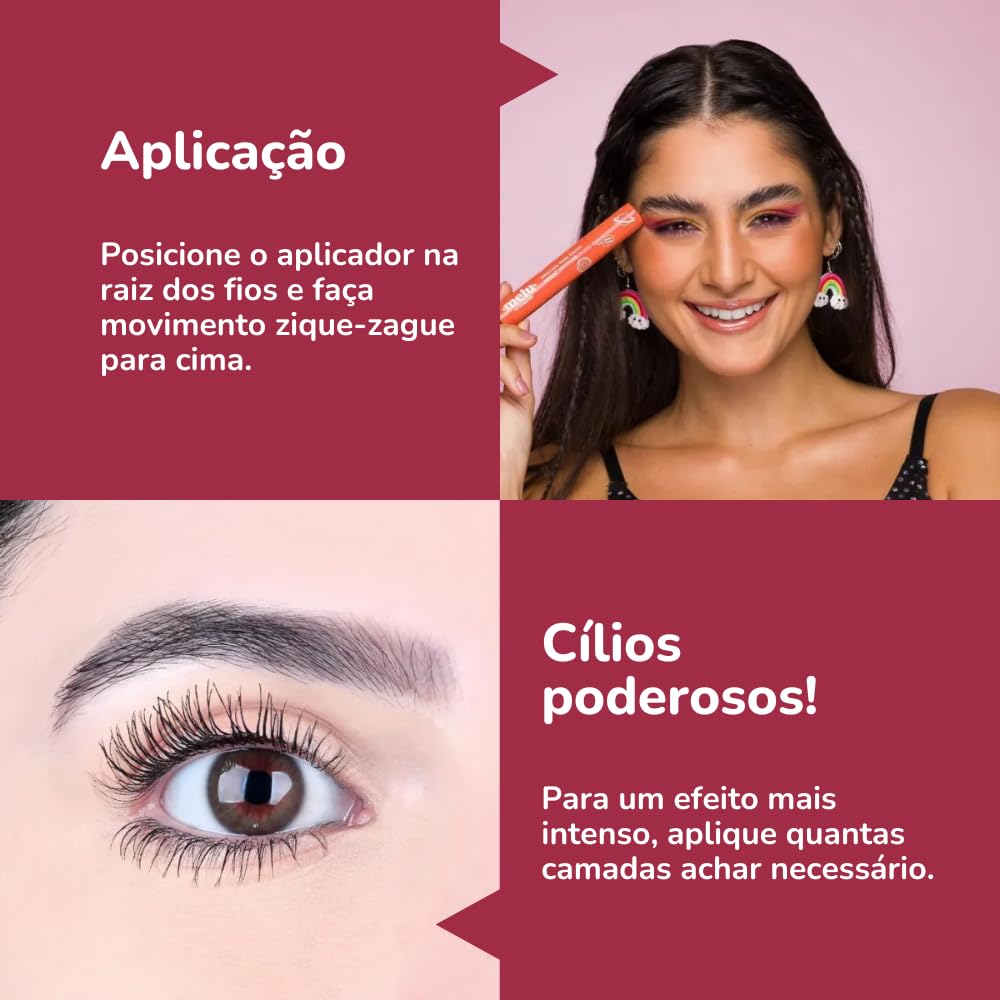 Melu - Máscara Para Cilios Peel Off Challenge Rr51513 | Amazon.com.br