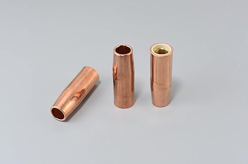 Vista 14 de RIVERWELD MIG MAG Puntas de contacto .030 pulgadas 11-30 boquilla de gas cónica 21-50 1/2 pulgadas difusor de gas 35-50 tamaños surtidos