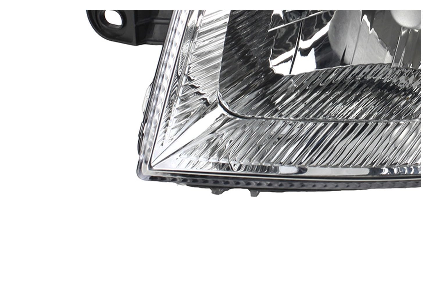 Johns, Faro halógeno delantero principal apto para Fiat Panda 169 09/03 – 07/09 H4 izquierda + faros antiniebla + bombilla
