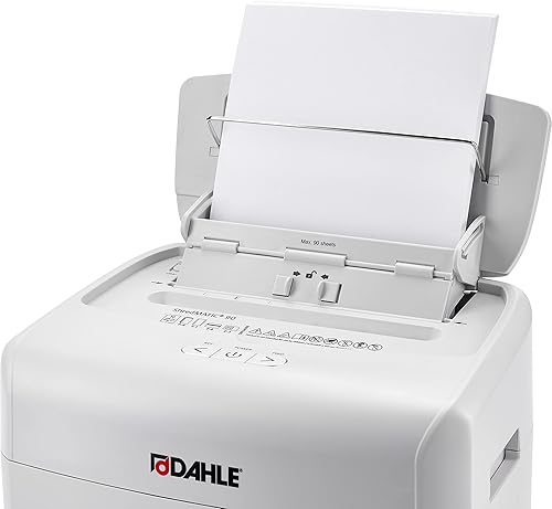 Miniatura 2 de Dahle ShredMATIC SM 300 Auto-Feed Paper Shredder, 300 Sheet Locking bin, Oil-Free, Jam Protection, Security Level P-4, 3-5 Users