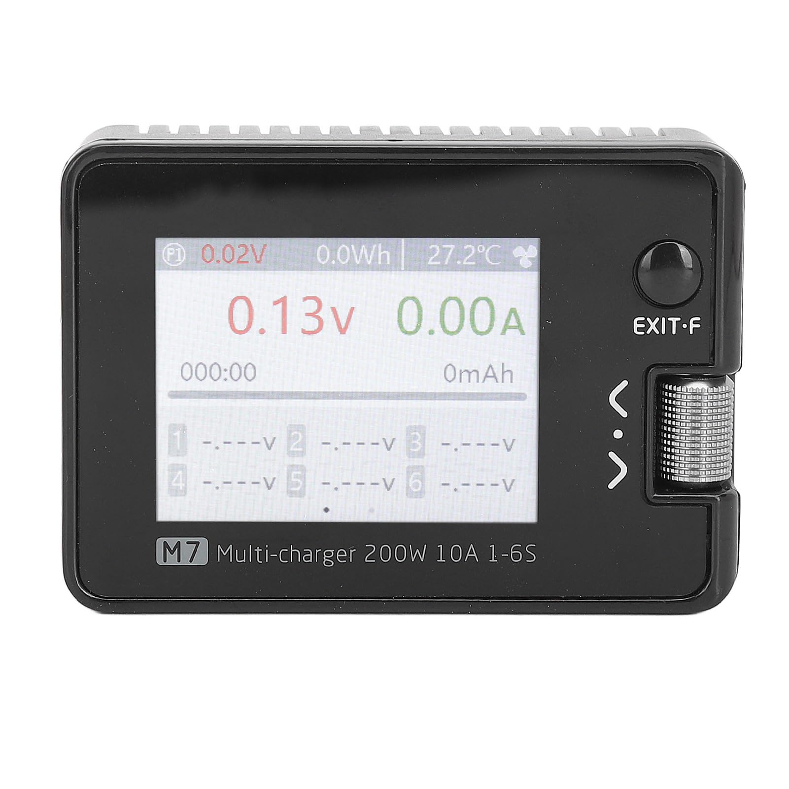 200W 10A RC Lipo ładowarka, Bateria Lipo Zabawka do Utrzymywania Równowagi z ładowarką RC ładowarka RC Samochód Samolot łódź ładowarka Baterii Wyładowarka Czarny