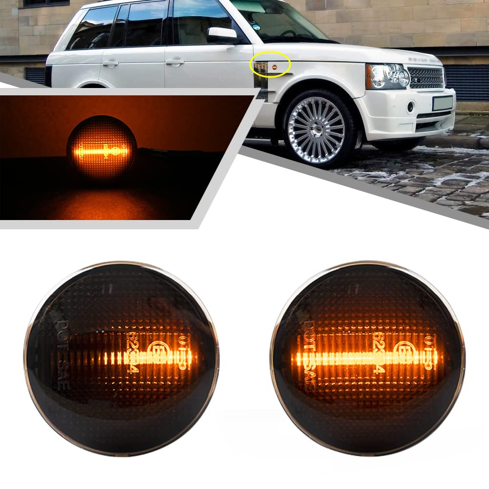 2pcs LED License Plate Lights For Land Rover Discovery 1994-2004 - High Power White Bulbs, Direct Replacement