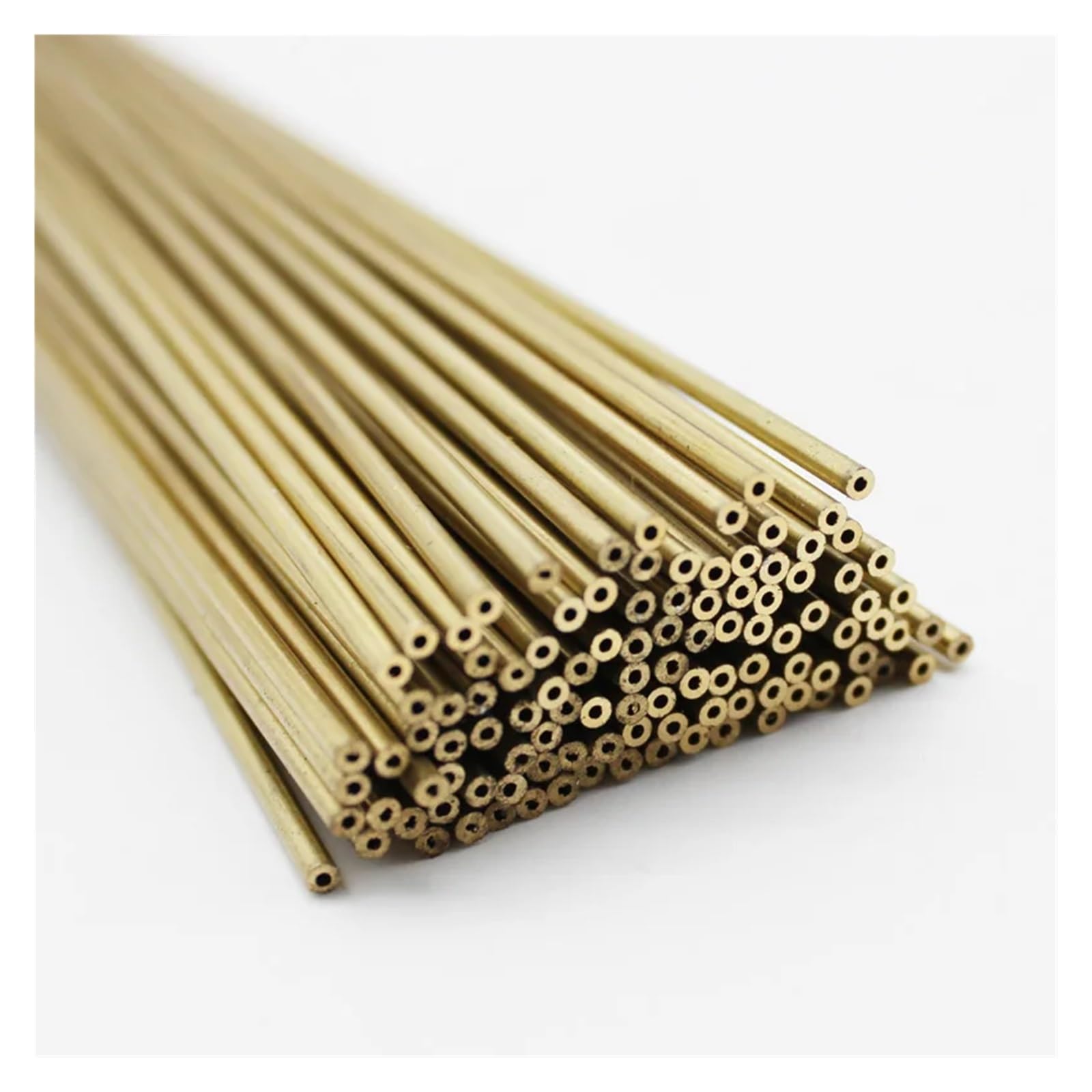 Bezszwowe rury mosiężne okrągłe, Rura miedziana H62 Mosiężna rurka Długość kapilary 500 mm OD 11-15 Wiele rozmiarów(12x3x500mm)