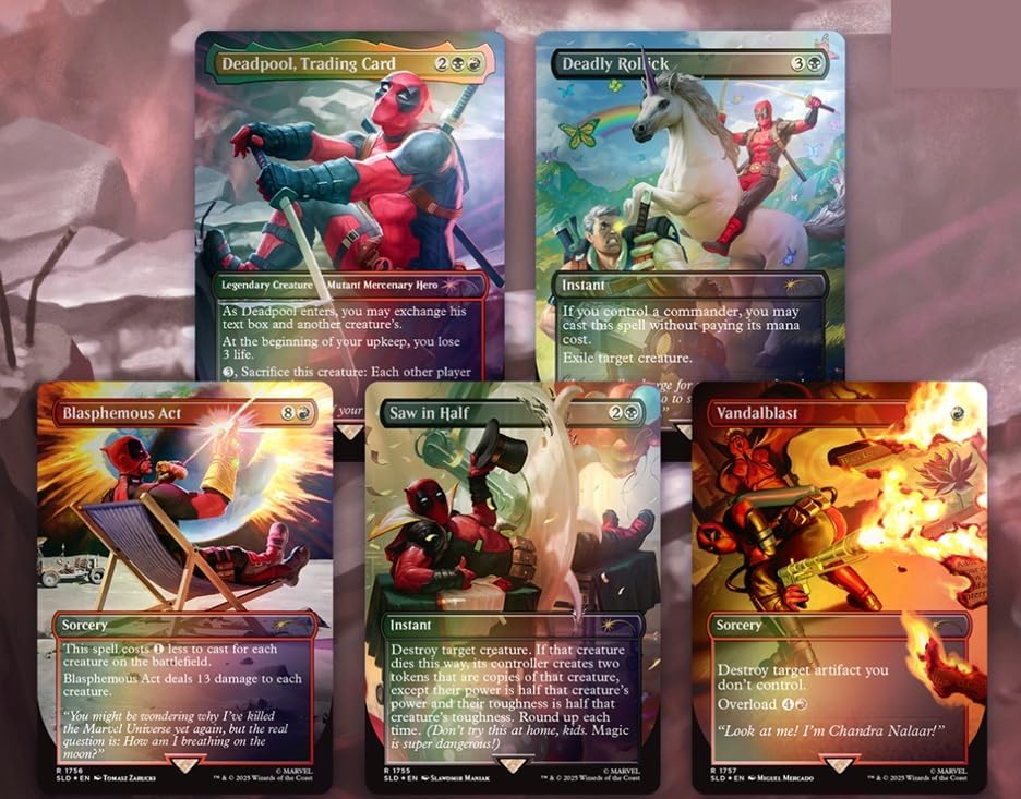 MTG Secret Lair: Secret Lair x Marvel's Deadpool (Foil Edition)