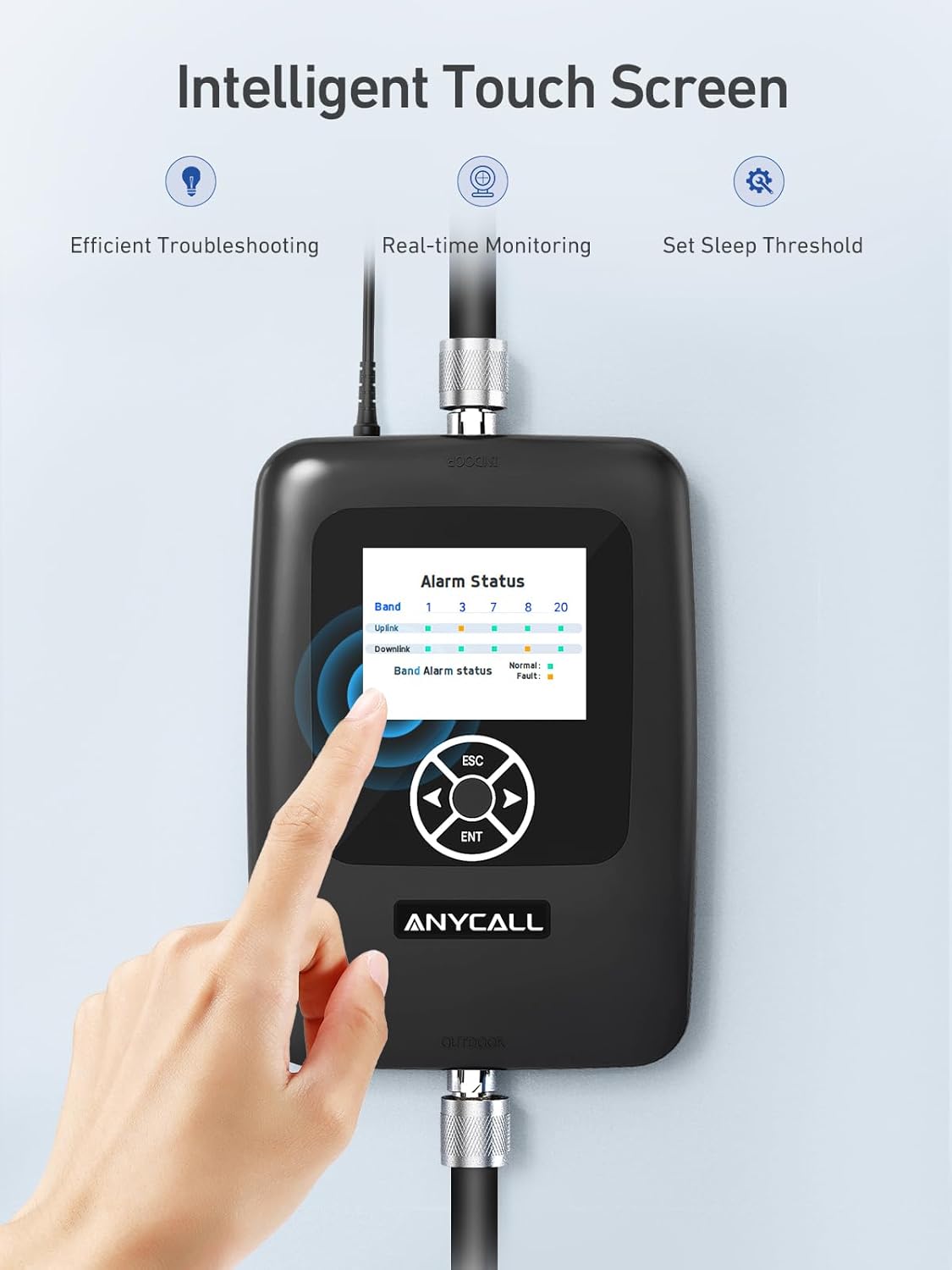 가정 및 사무실용 ANYCALL 모바일 신호 증폭기 4G LTE 3G GSM 대역