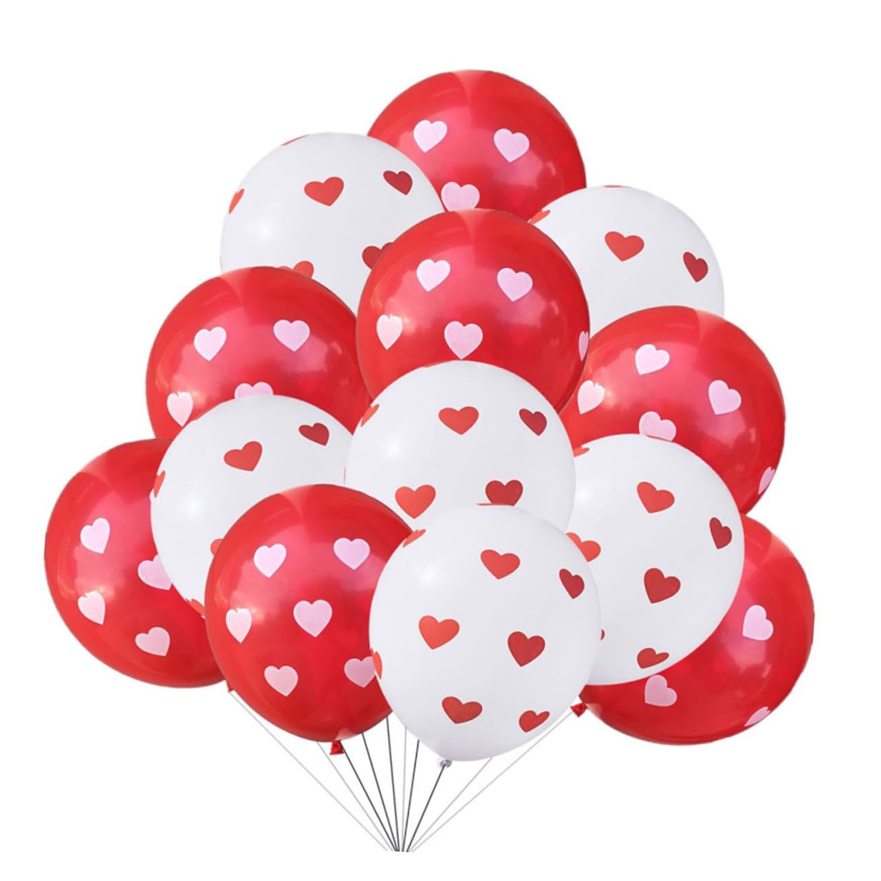 Ciieeo 3juegos Globos De Corazón Rojos y Para Decoración De San Valentín Fiesta De Boda y Aniversarios Suministros Románticos Para Celebraciones