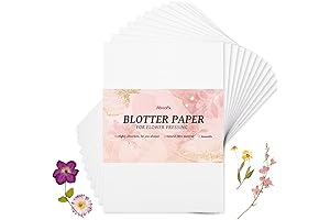 Aboofx 26 Sheets Herbarium Book