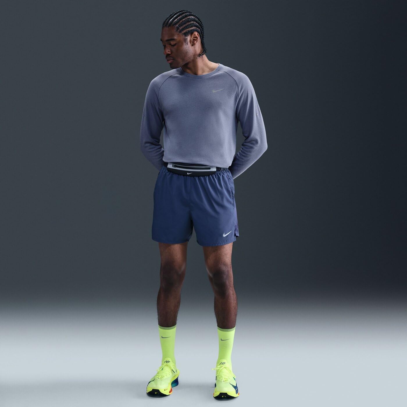 Nike Unisex M Nk Df Stride Waffle Crew bluzy