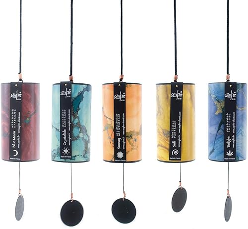 Miniatura 4 de Zaphir Campanillas - Incluye 1 Campanilla/Afinada según las 5 Estaciones y Elementos del Feng Shui