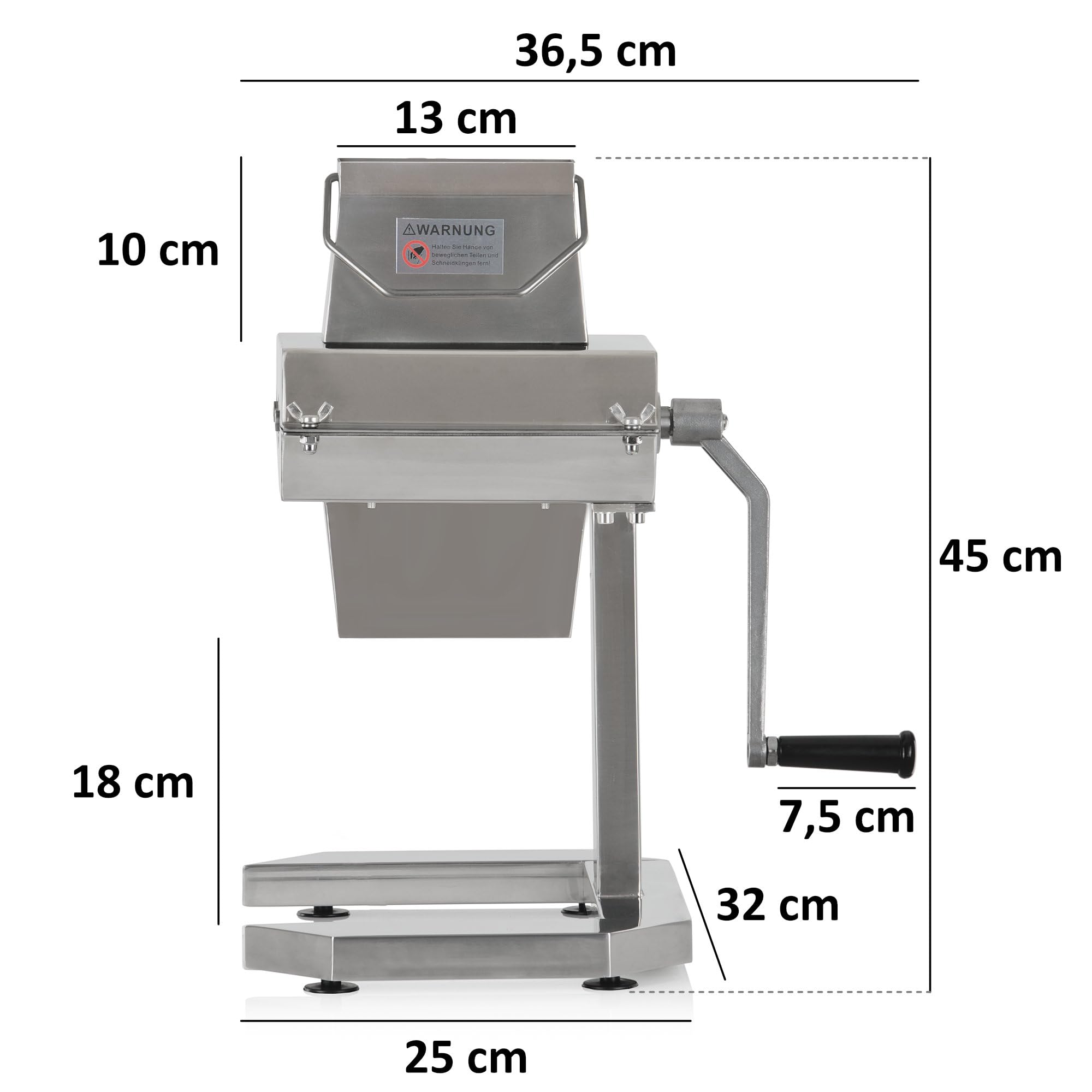 Mahlzeit Batticarne in Acciaio Inox per Carne Manuale Argento | Meat tenderizer | con 54 Lame in Acciaio Inox | Grande Apertura 13 x 3 cm | pestacarne