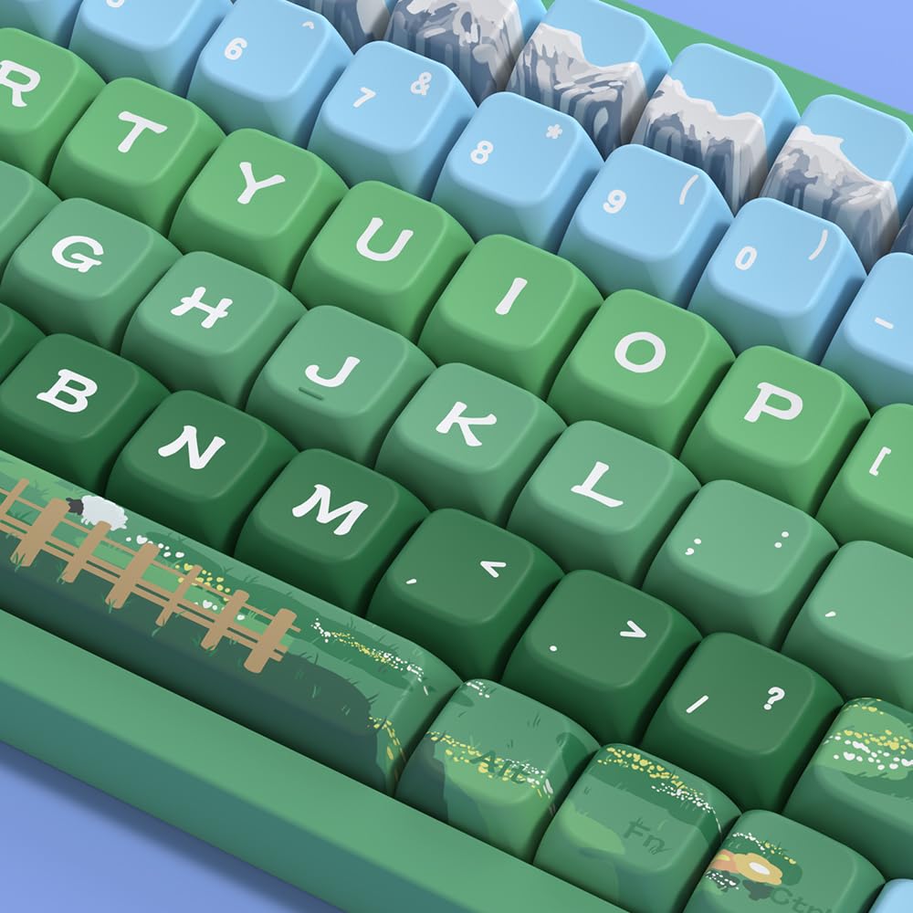 キーボード NiamhDignamDesigns Mountain scene Keycap NiamhDignamDesigns Mountain scene Keycap