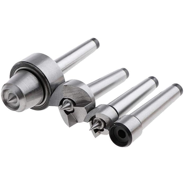 Buy 4Pcs Mt1 Live Center Wood Lathe Drive Spur Cup Set Wood Lathe