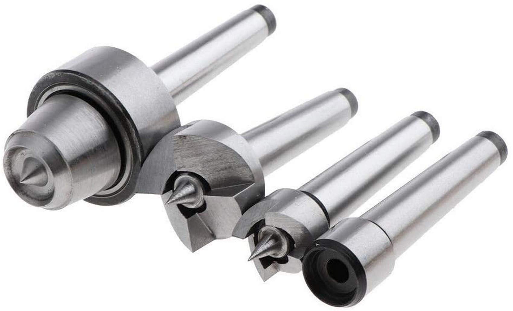 Buy 4Pcs Mt1 Live Center Wood Lathe Drive Spur Cup Set Wood Lathe